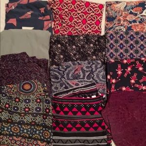 12 pair bundle of TC Lularoe leggings